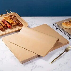 NEW 50 Piece Per Cut Non-Stick Baking Cooking Reusable Air Fryer Or Oven Sheets